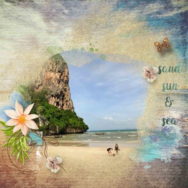 Sand Sun and Sea