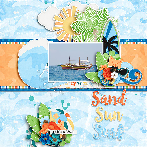 Sand Sun Surf