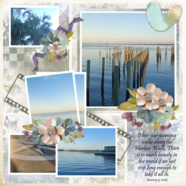 Sandblasted Blocks 4 Template #2-Miss Fish, Life Captured Mini KS Challenge