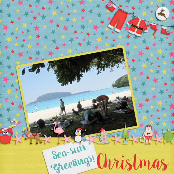 sandie03-Beachy Xmas 2
