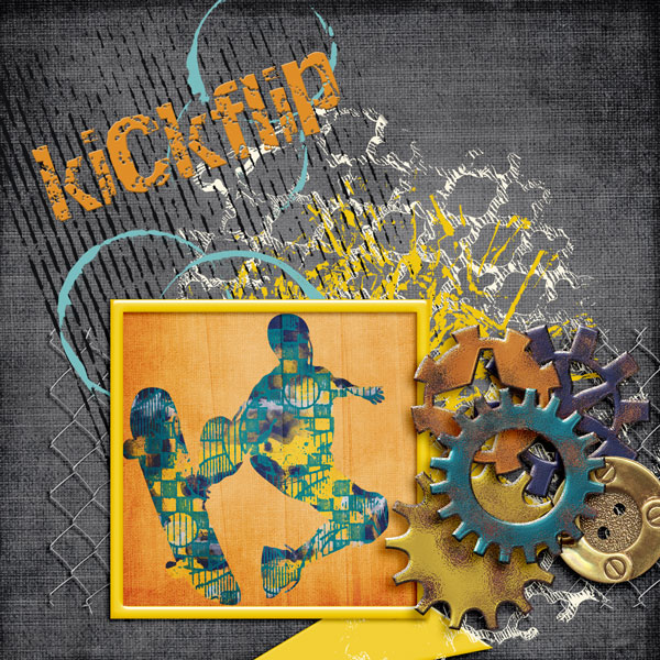 sandie03-Pdw Collab Kickflip 1