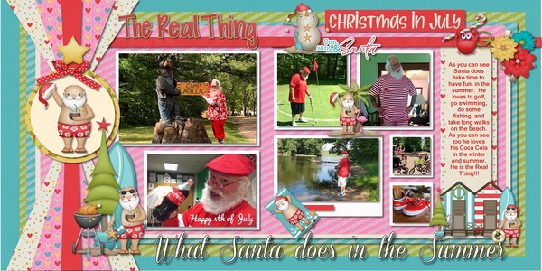 Santa 2020 Summer