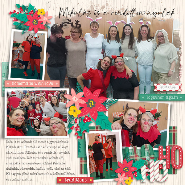 Santa and friends