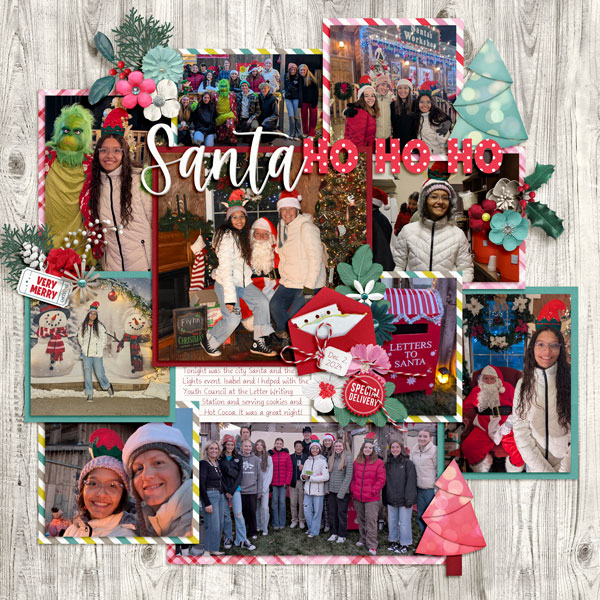 Santa and the Lights 1