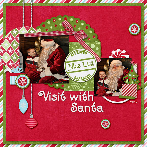 Santa at Bentleyville 2012