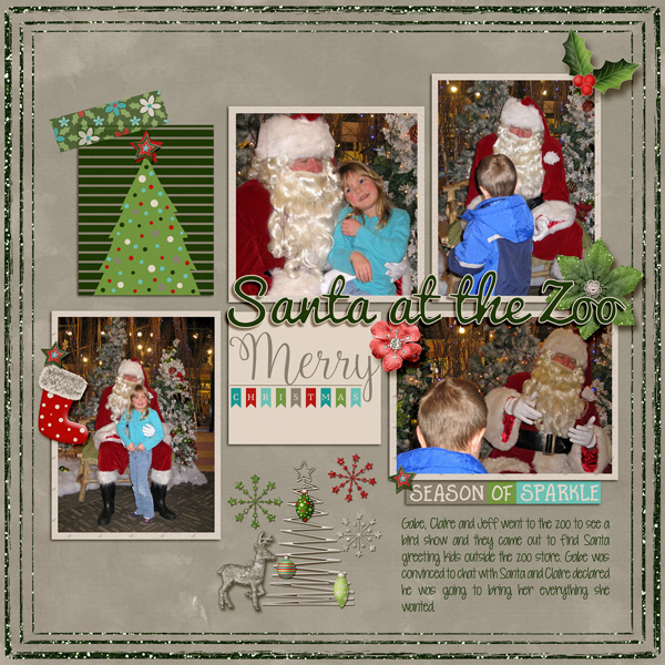 Santa at the Zoo