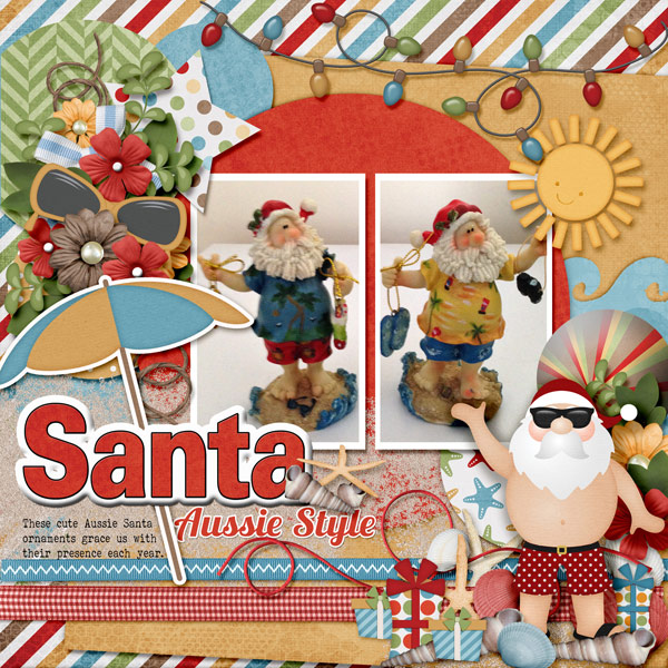 Santa Aussie Style