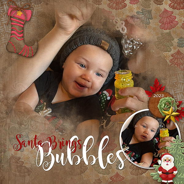 Santa Brings Bubbles