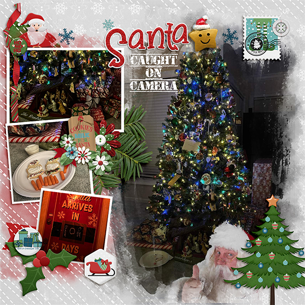 Santa-caught on camera