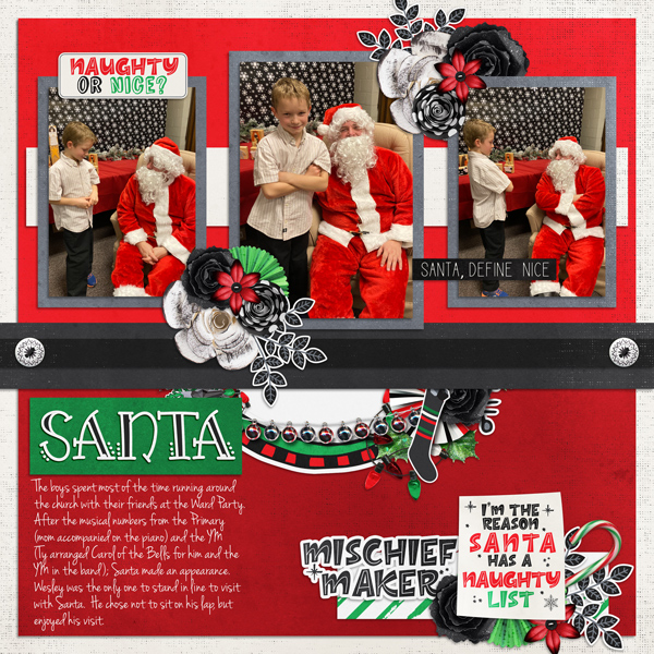 Santa Define Nice