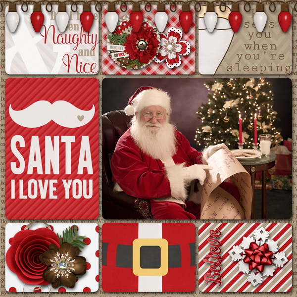 santa i love you