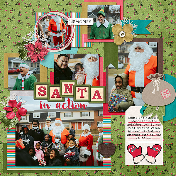 Santa in Action