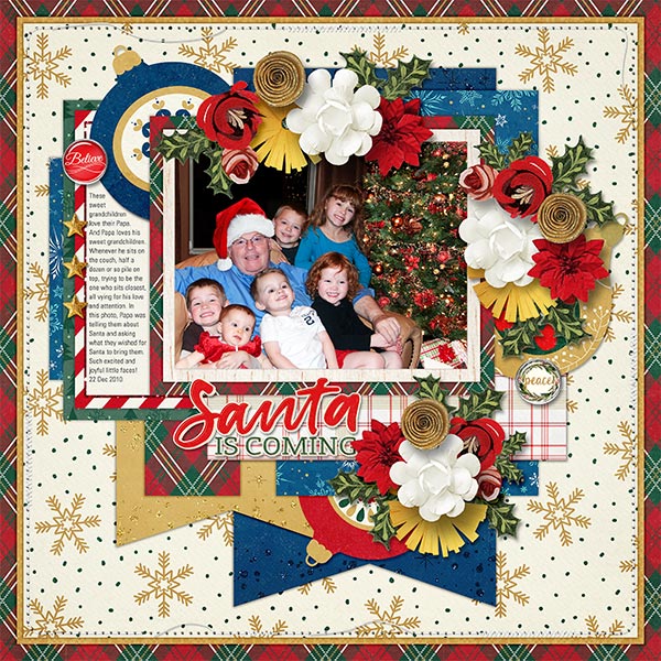 SANTA IS COMING