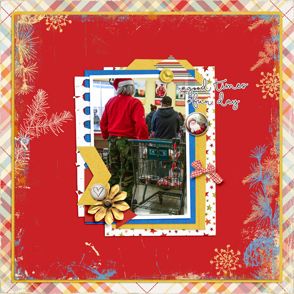 Santa Shops at Aldi