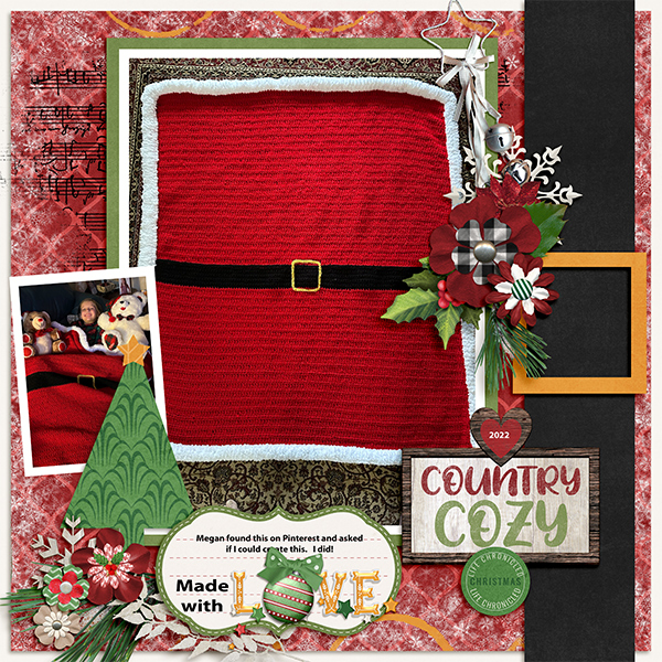 Santa throw