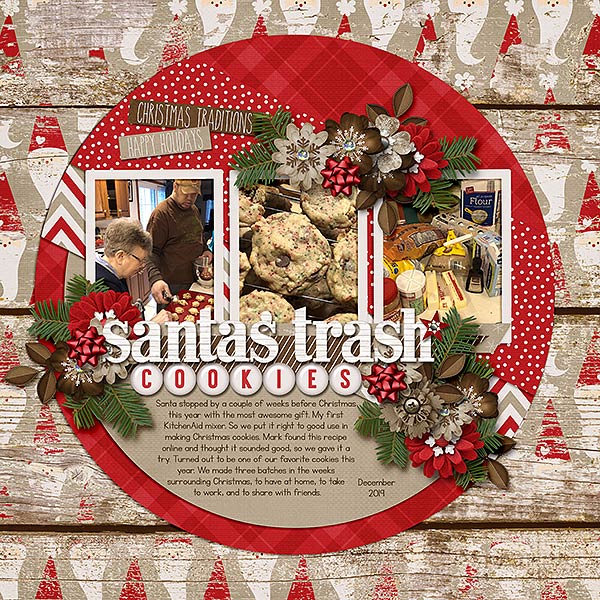 santa's trash cookies