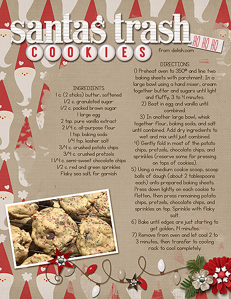 santa's trash cookies