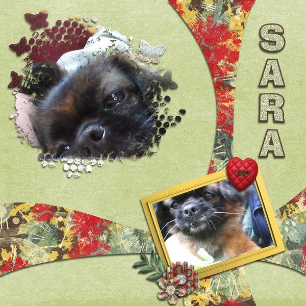 Sara sleeping