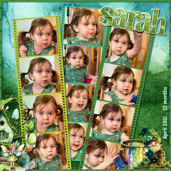 Sarah Almost Two