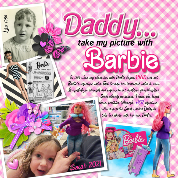 Sarah Barbie and Me