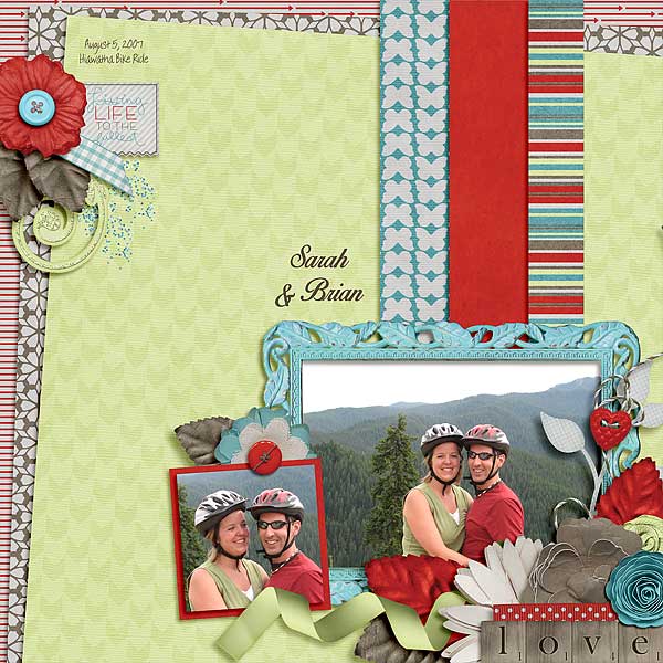 Sarah + Brian: Hiawatha Bike Ride