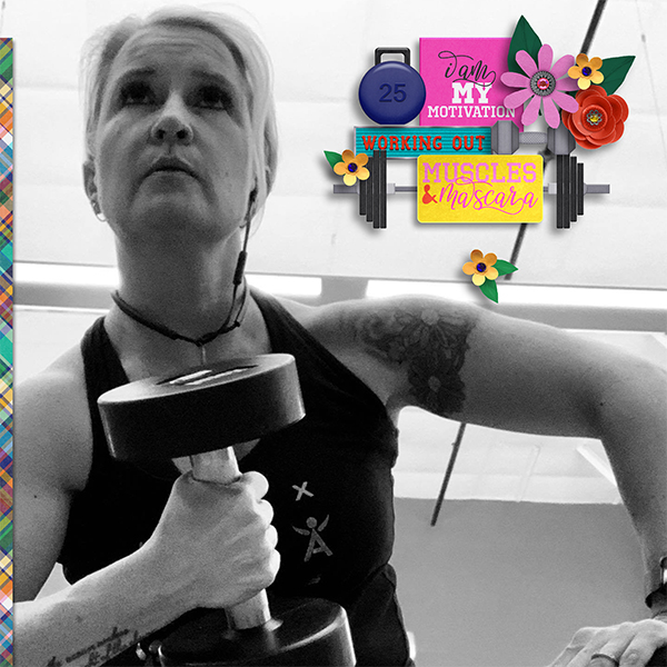 Sarah Looks Good in Muscles