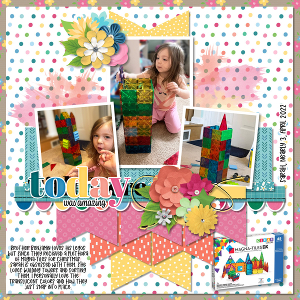 Sarah MagnaTiles