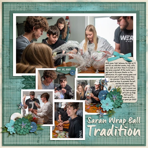 Saran Wrap Ball Tradition