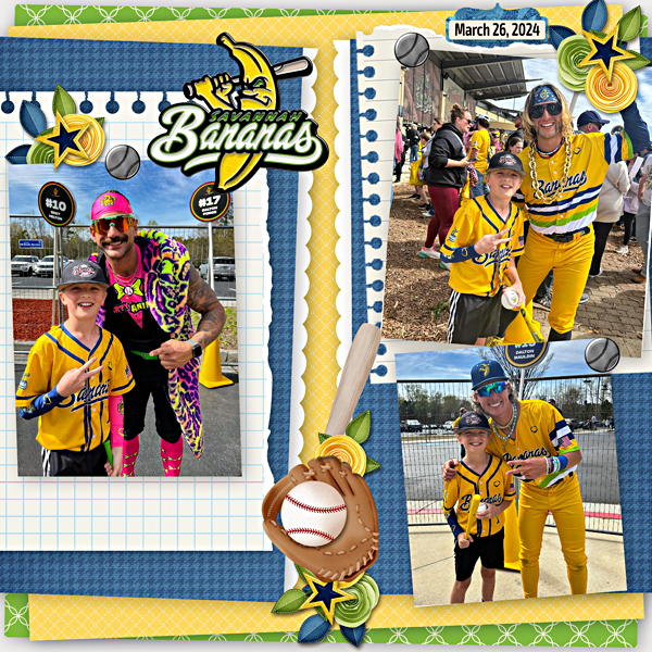 Savanna bananas baseball game