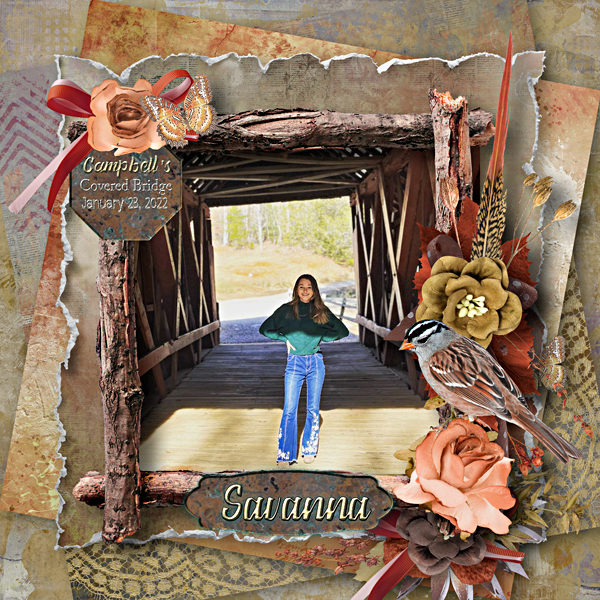 Savanna Campbell's covered bridge