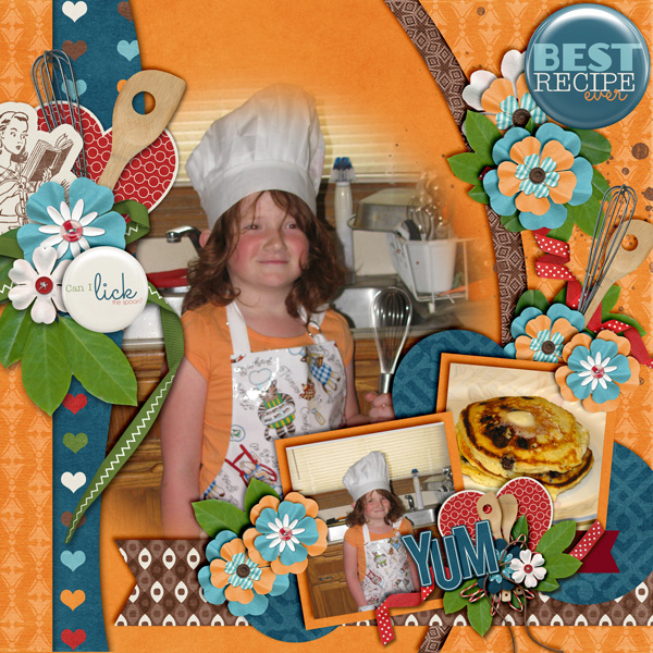 Savannah - our little chef