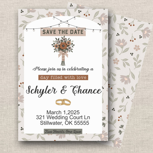Save The Date Card