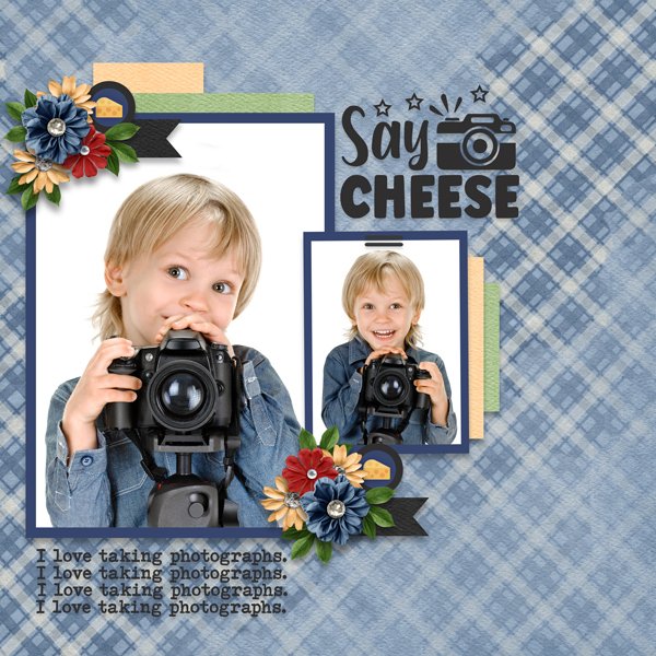 Say cheese Mom