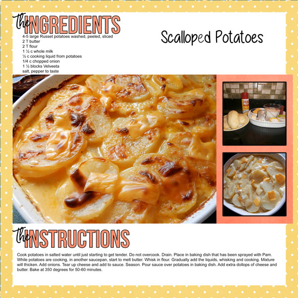 Scalloped Potatoes