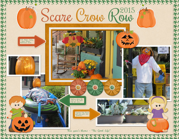 Scare Crow Row 2015
