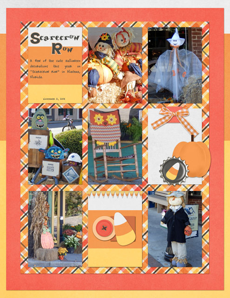 Scarecrow Row 2014