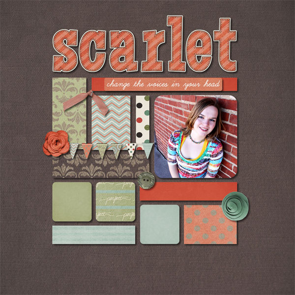 scarlet
