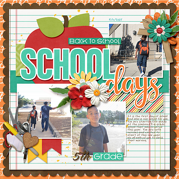 School Days 5th Grade