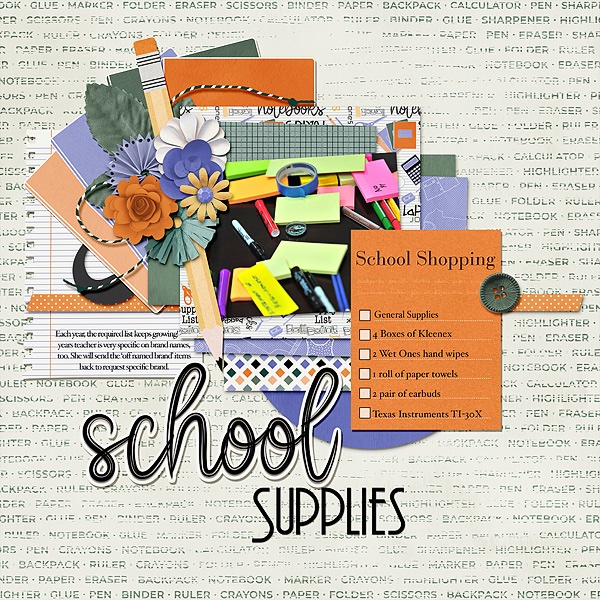 School Supplies