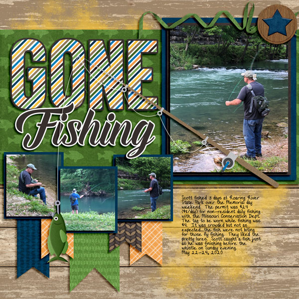Scott Fishing at Roaring River State Park 5/2020