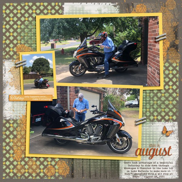 Scott going for a ride - 8.28.2021