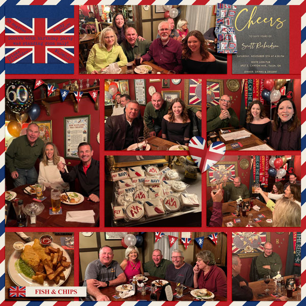 Scott's 60th Birthday Party at The White Lion 11.12.22