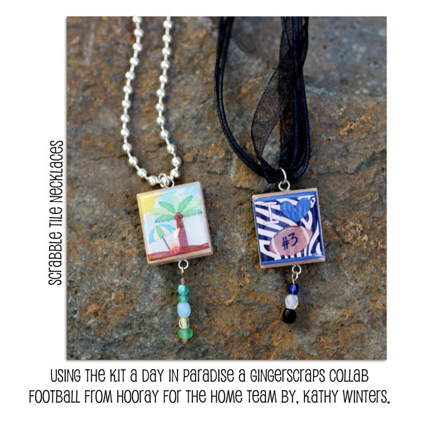 Scrabble Tile Necklaces