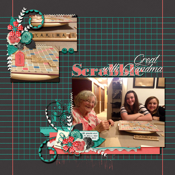 Scrabble With Great Grandma