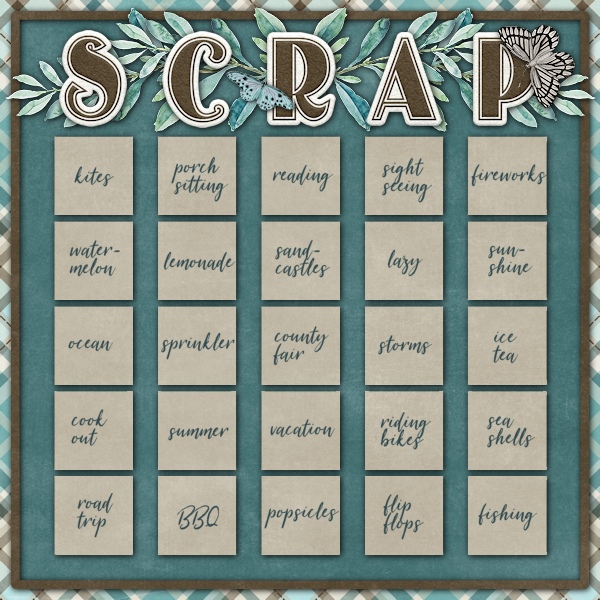 Scrap Bingo