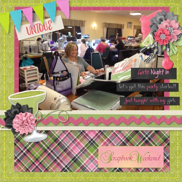 Scrapbook Weekend Girls Night In