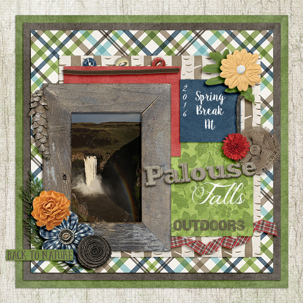 Scraplift Challenge Spring Break 1