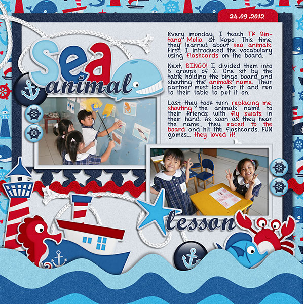Sea Animal Lesson