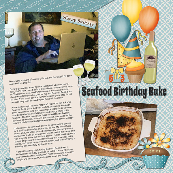 Seafood Birthday Bake
