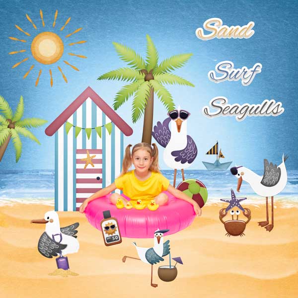 Seagull Sea-Sun